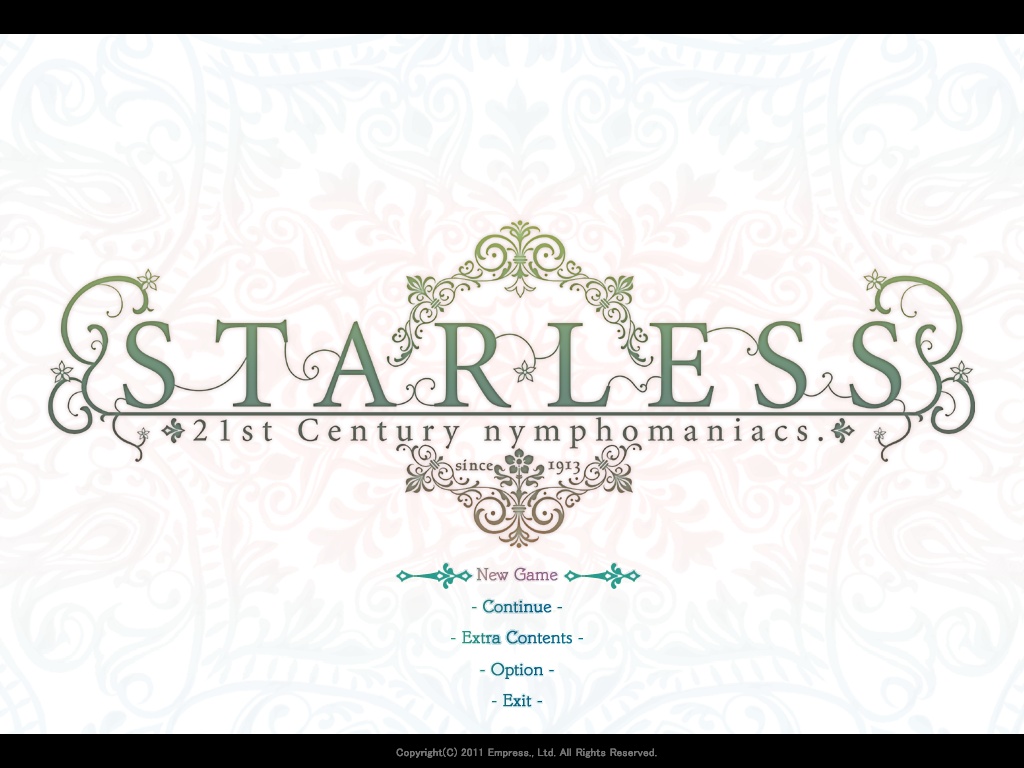 00 タイトル STARLESS